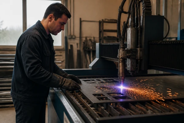 Découpe laser tôle acier fine précision Montfermeil