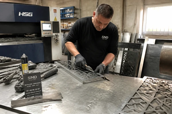 Découpe sur mesure métal Paris