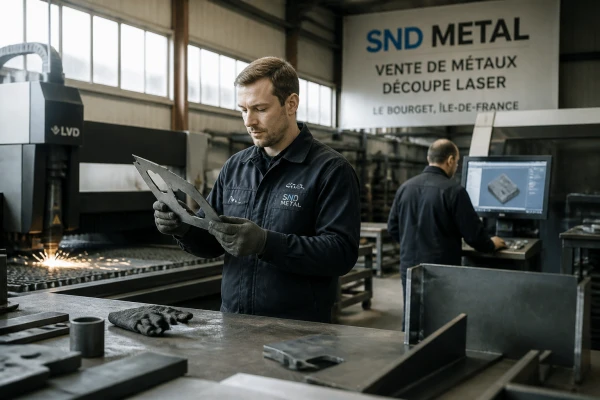 Fabrication pièce métallique Île-de-France