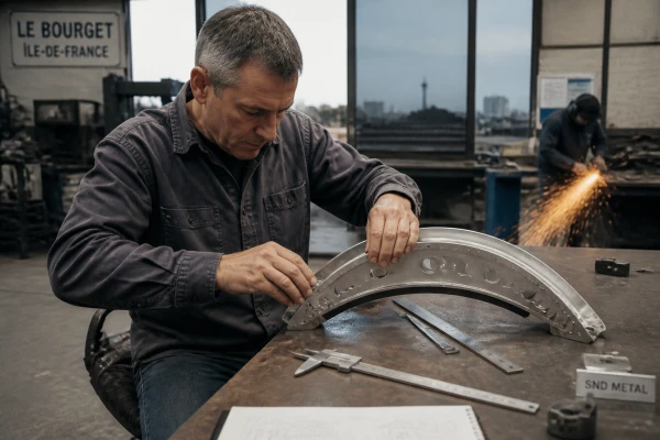 Fabrication pièces métalliques sur mesure Drancy